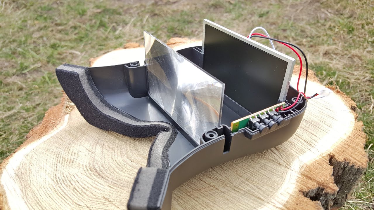 Eachine VR 007 - Распаковка, включение и разборка FPV шлема.