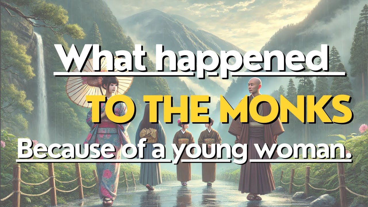 What happened to the monks because of the young woman?   The Story of Tanzan, Ekido, and the Girl.