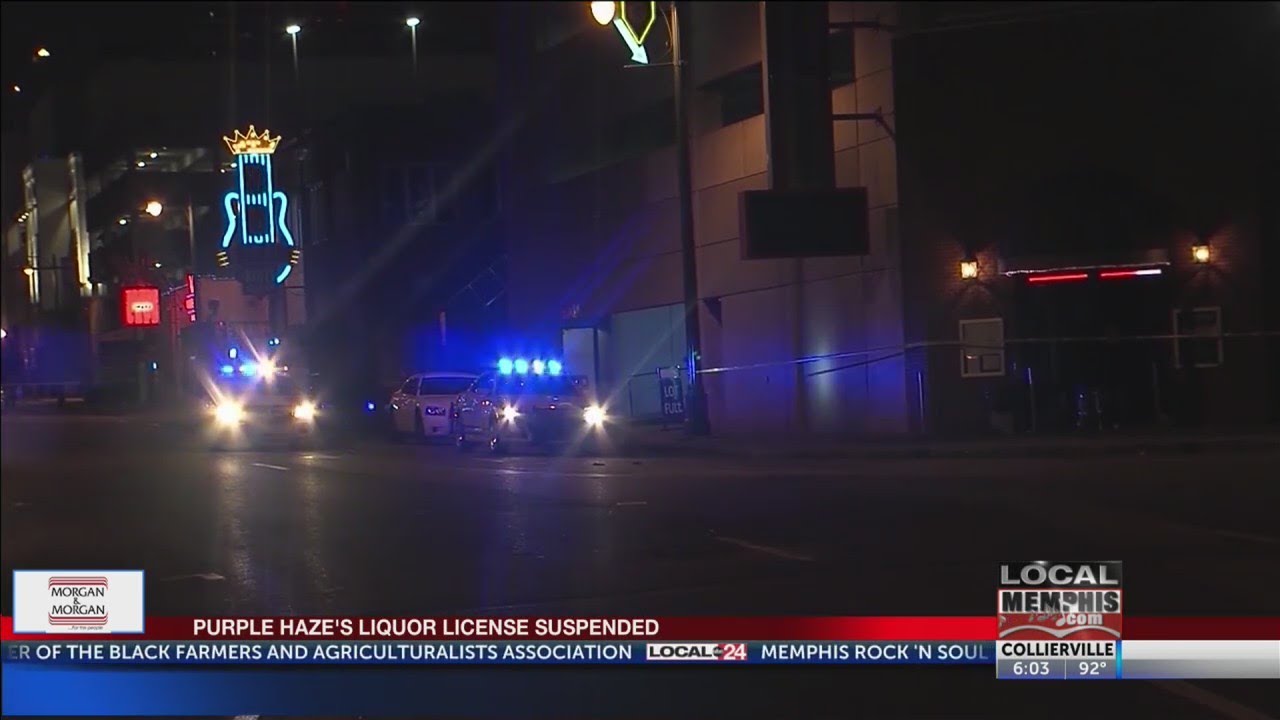 Tennessee Alcoholic Beverage Commission Suspends Purple Haze's Liquor License