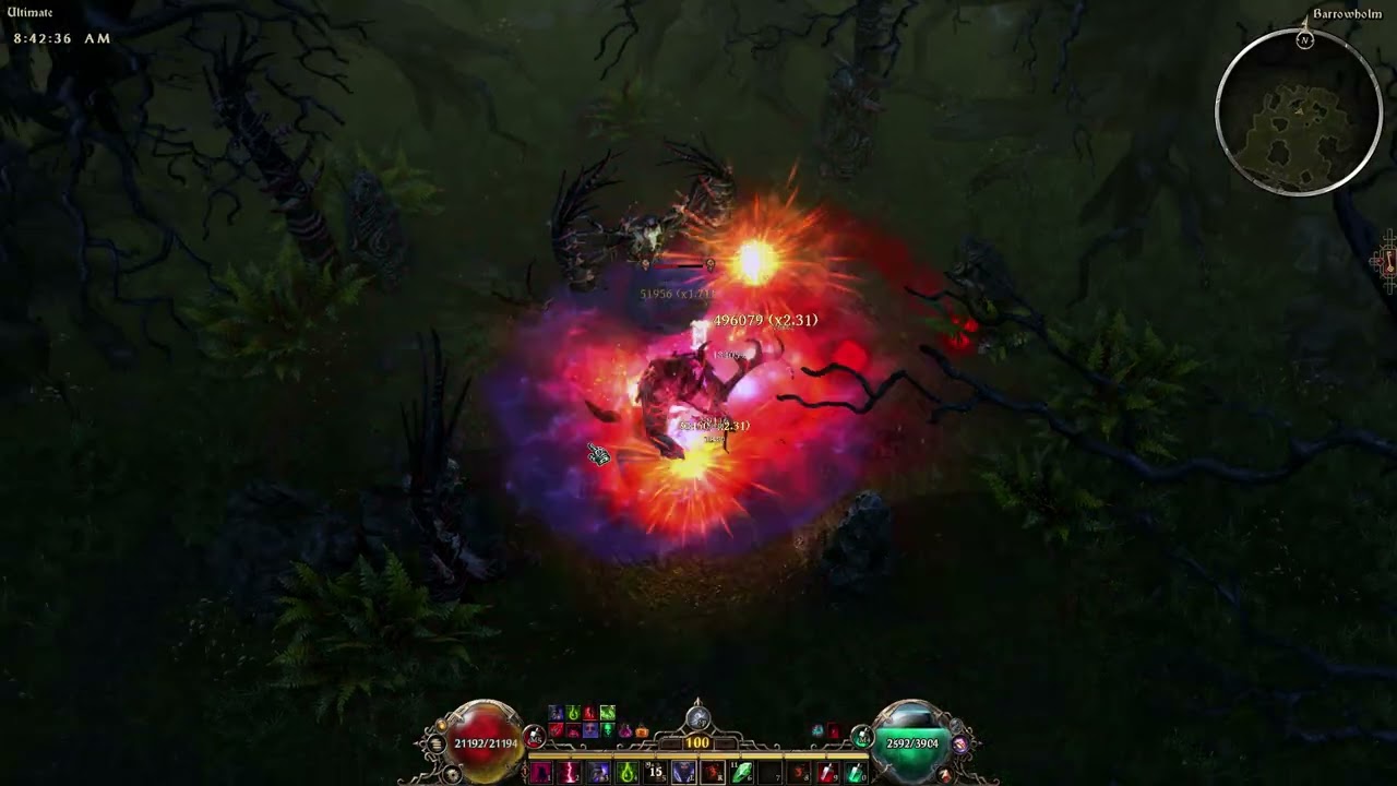 [1.3.0] Chaos SS+DB witch hunter vs Ravager