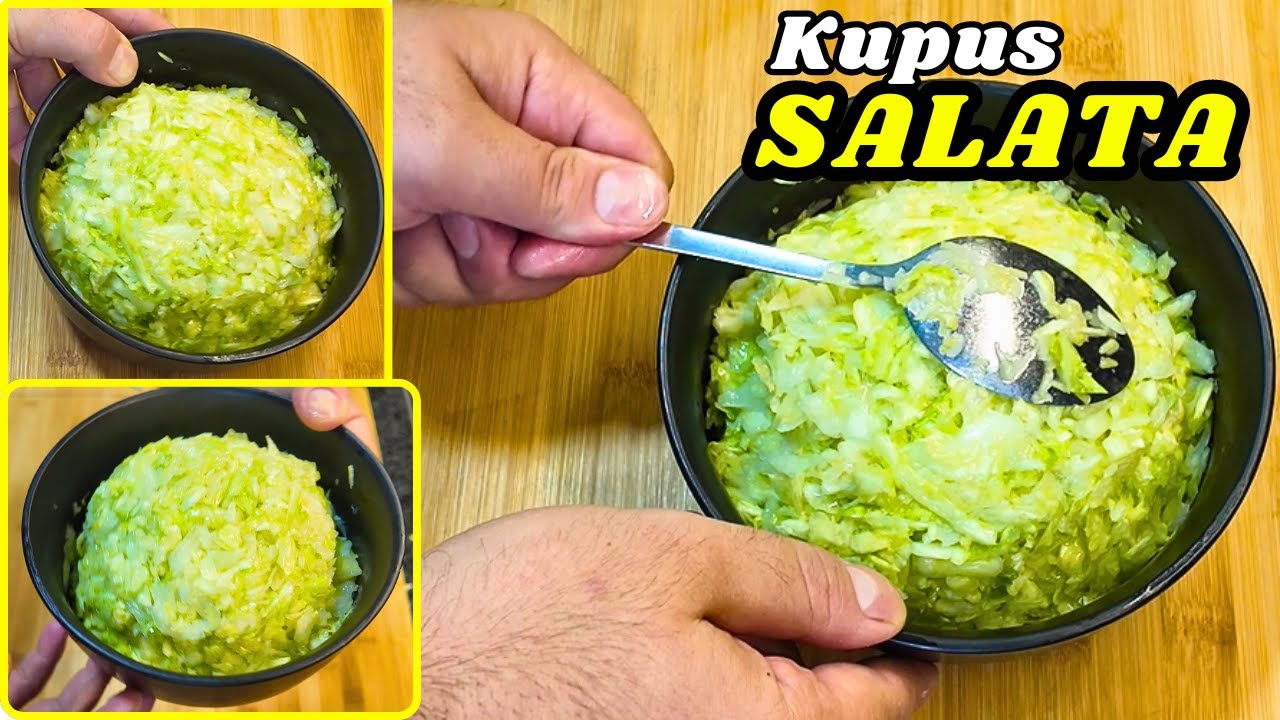 КАПУСТНЫЙ САЛАТ КАК В РЕСТОРАНЕ! Приготовить хороший салат из капусты так просто!