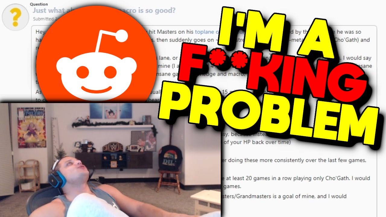 Tyler1 reacts to Reddit post about him