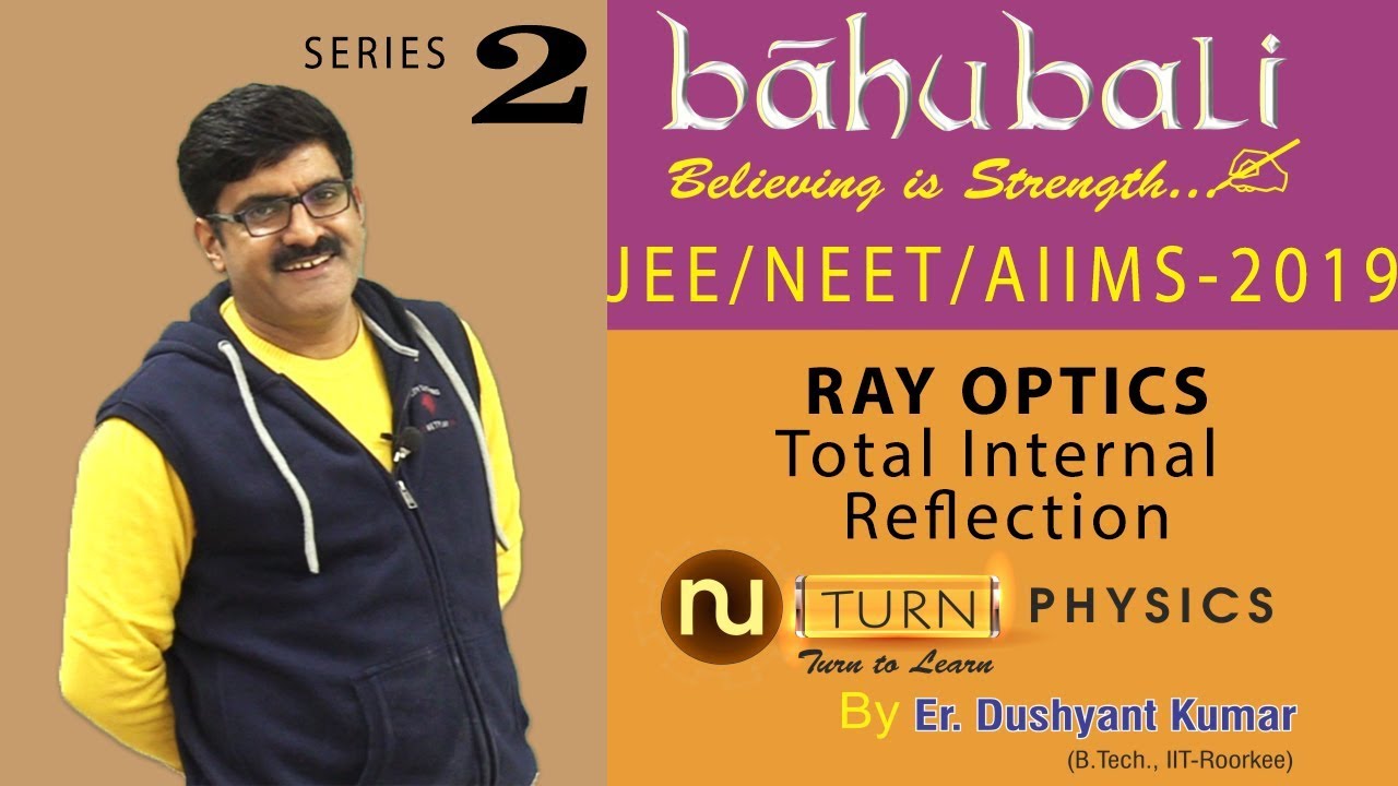 Ray Optics | Total Internal Reflection | NEET/JEE/AIIMS-2019