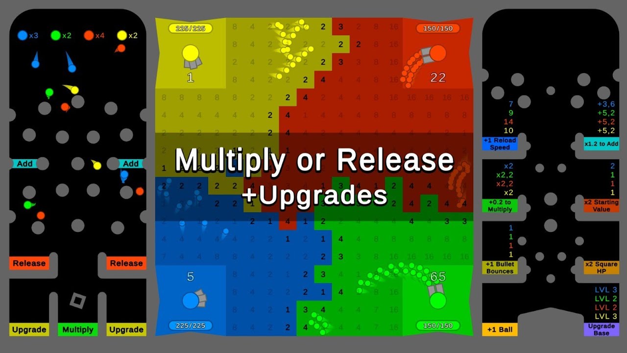 Multiply or Release + Upgrades - Territory War #1