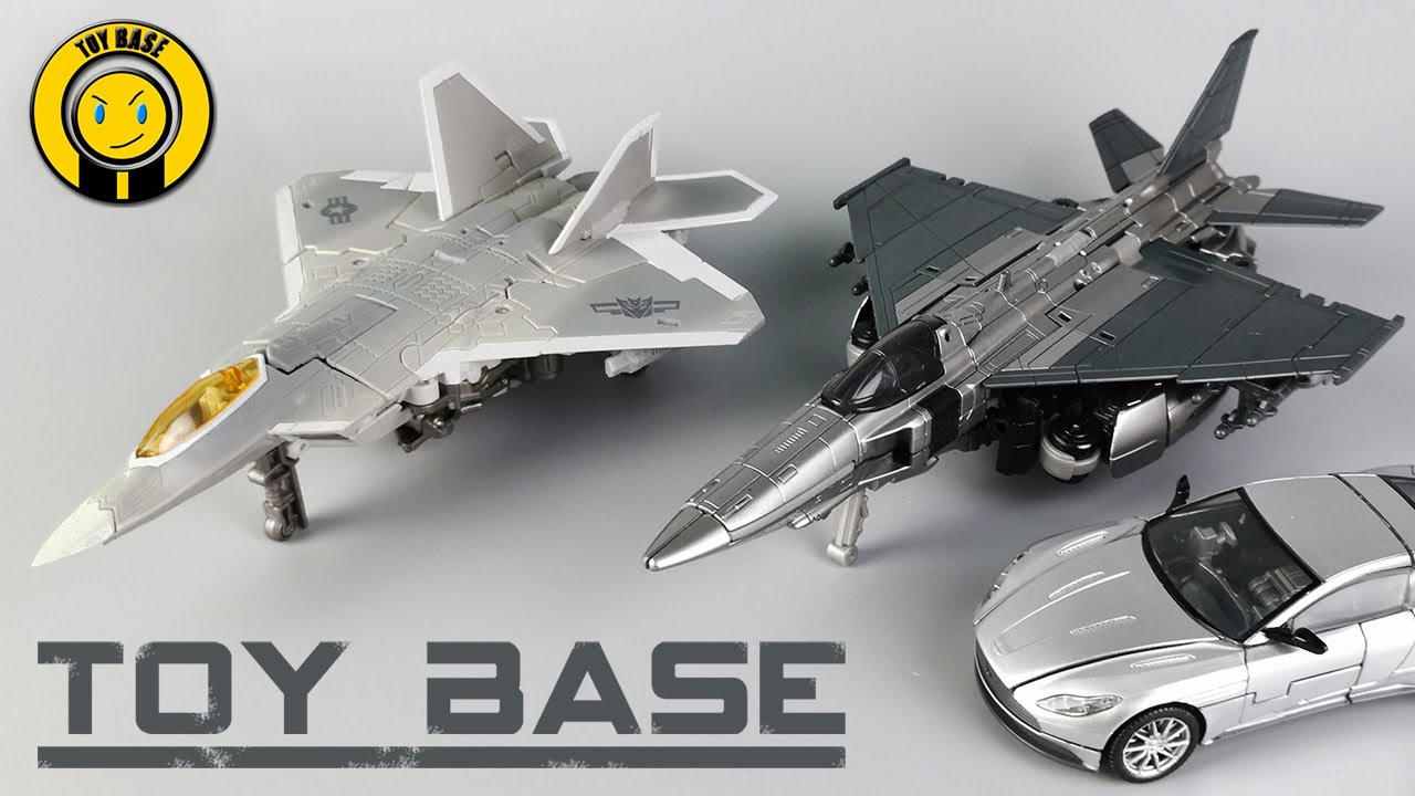 F-22 Starscream & Fighter Nitro Zeus Transformers Movie Studio Series SS06 SS43 Aircraft Robot Toys