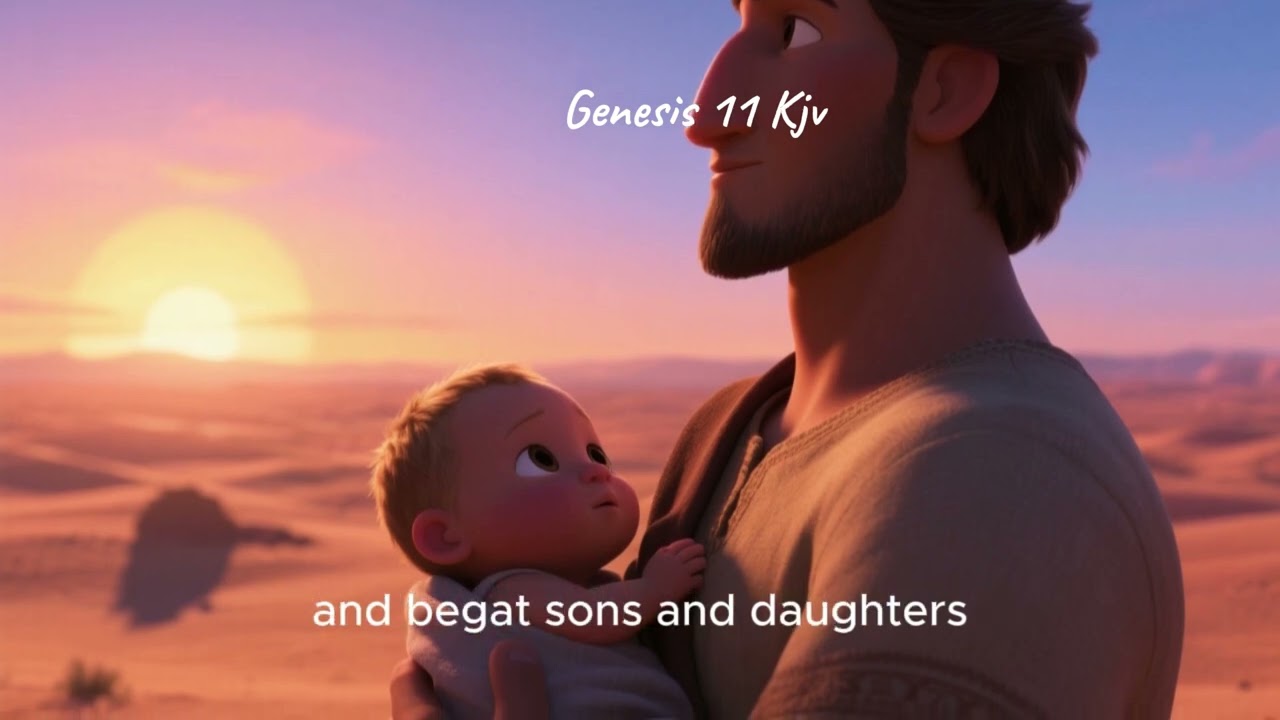 why is there different languages on Earth- Genesis 11 KJV Animated #animatedscripture #subscribe