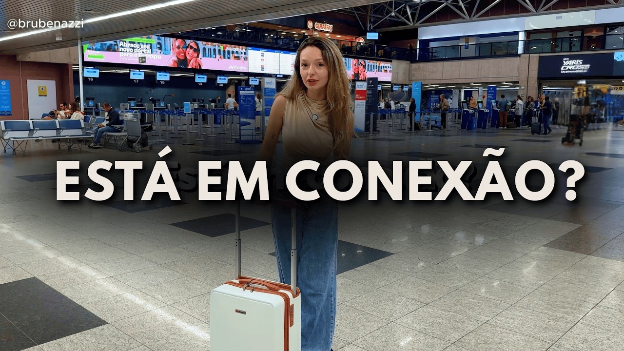 Conexão de voo: você precisa pegar a bagagem?