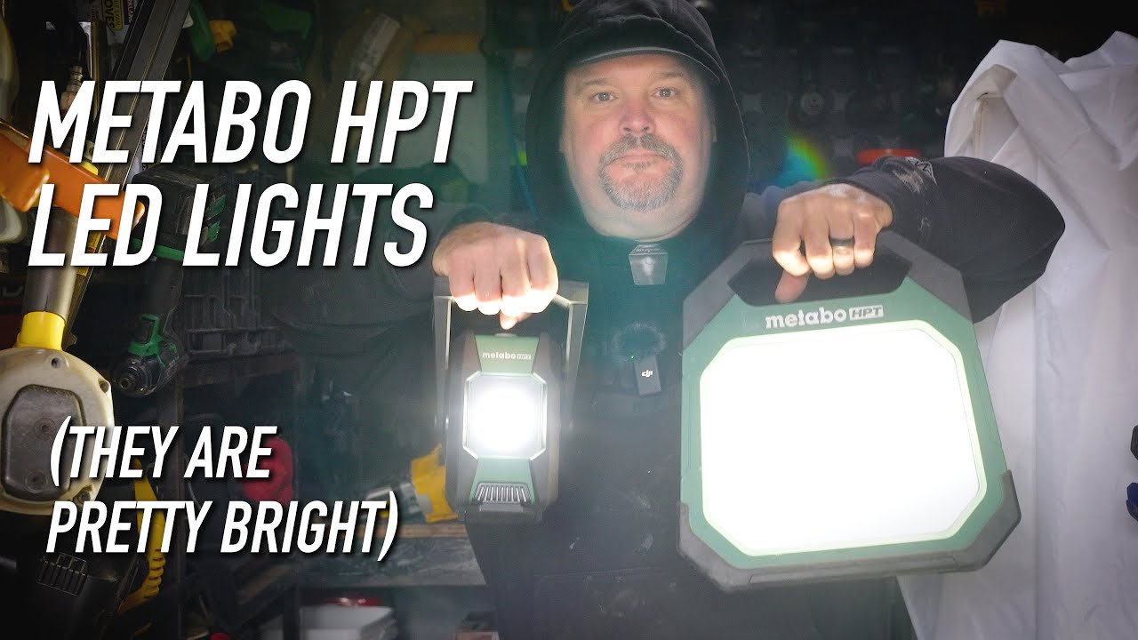These New Metabo HPT Lights are BRIGHT || Dr Decks