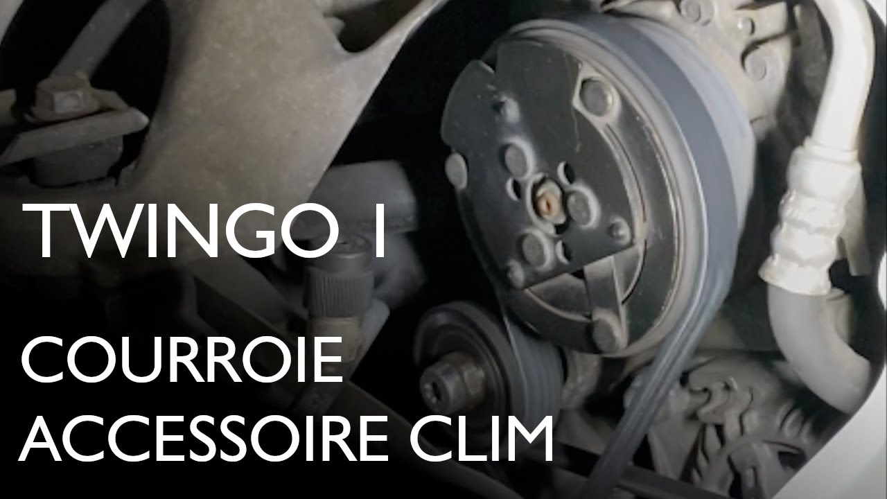 Twingo 1 - Courroie Accessoire Clim