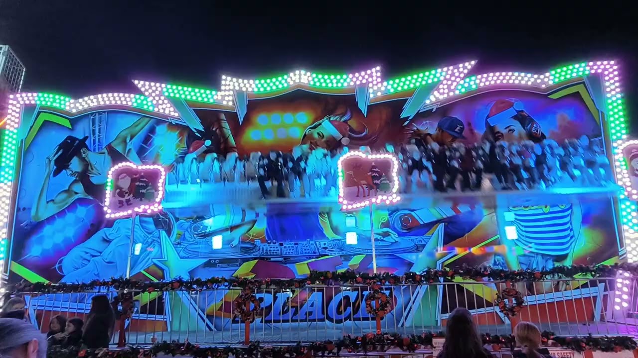 VID sound machine funfair Fort Kinnaird Christmas lights