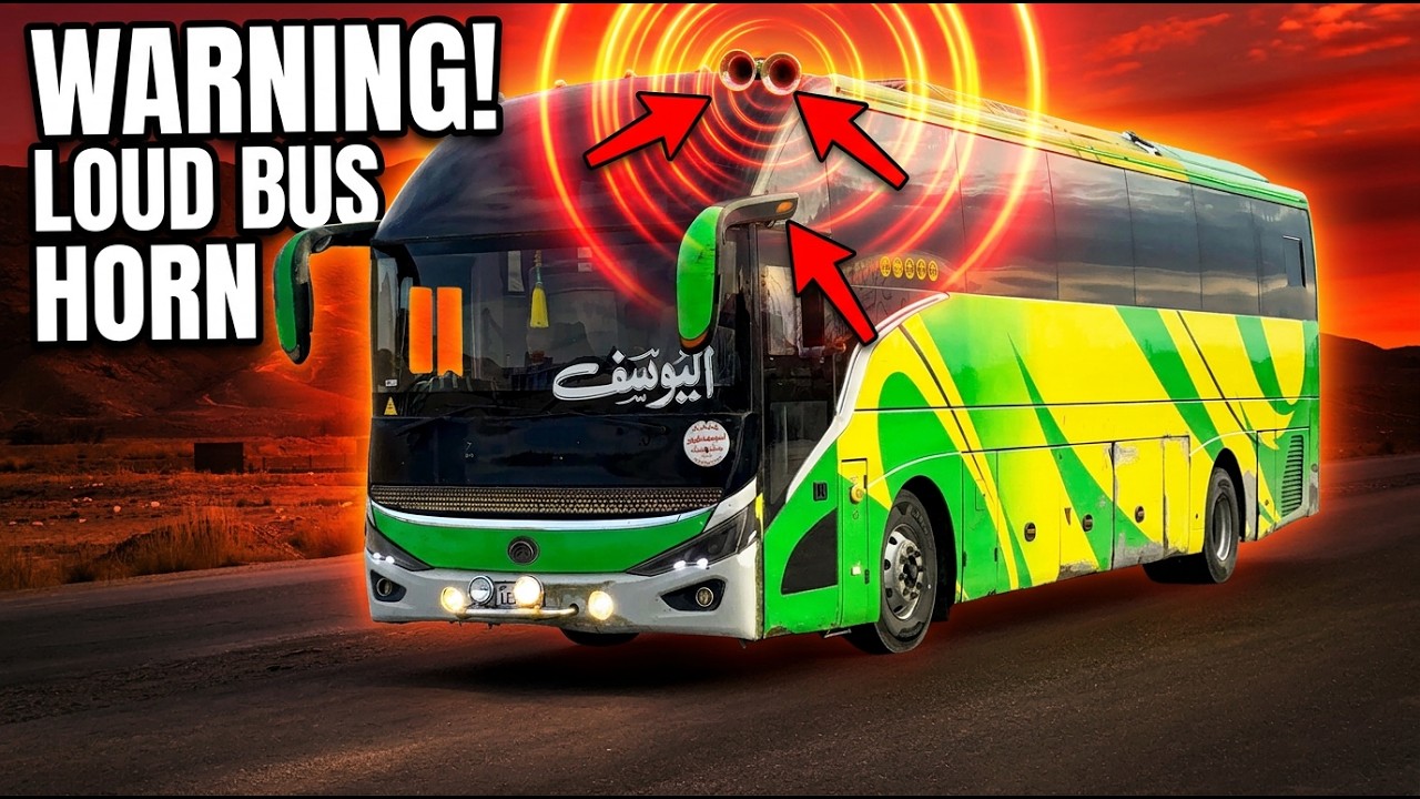 Bus Telolet || Telolet Basuri || Bus Telolet yang naik di bus || Quetta Buses