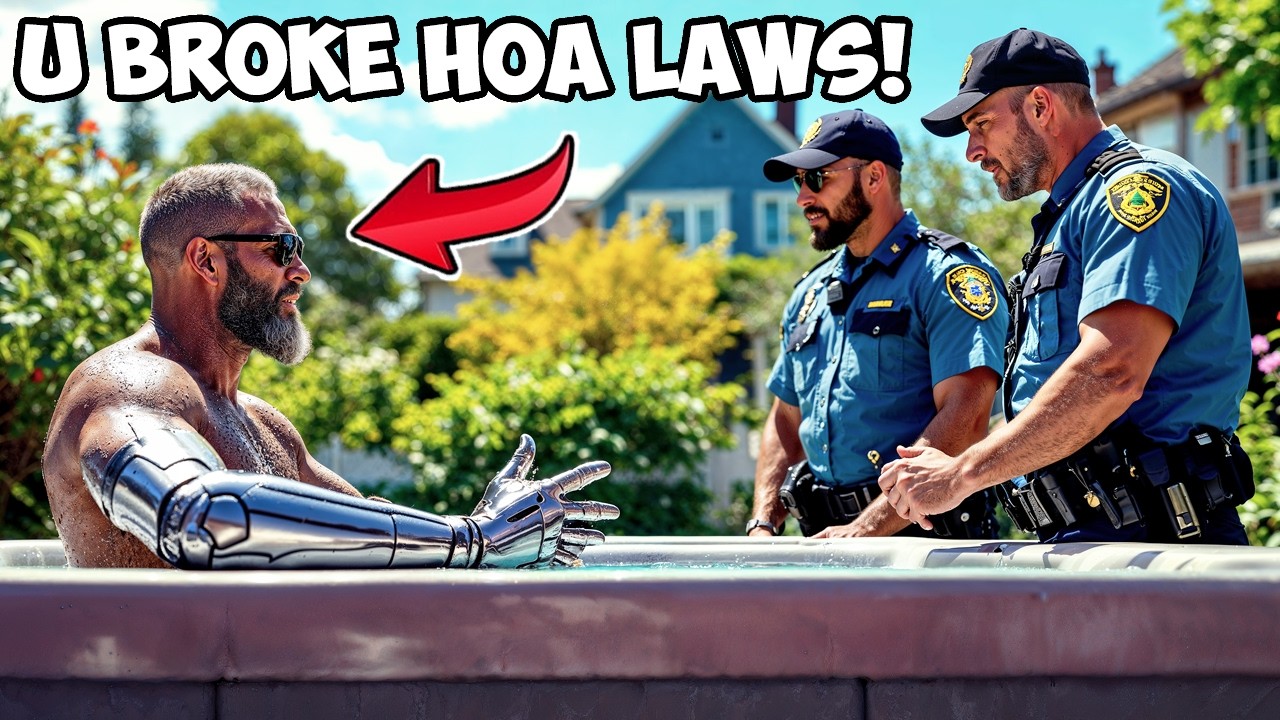 HOA Karen Calls 911 When I Use My Jacuzzi Cuz I’m a Disabled Veteran with a Prosthetic!