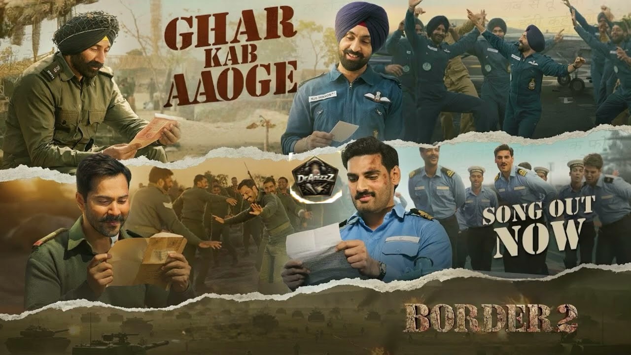 Ghar Kab Aaoge Official Border2 (Recomposed) | Sandese Aate Hai | DrAnizzZ 