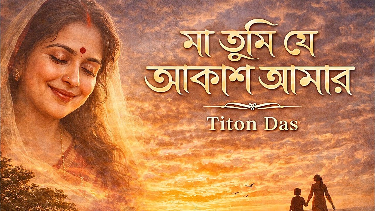 মা তুমি যে আকাশ আমার (Ma Tumi Je Akash Amar) official video  bangla song.  #maa 