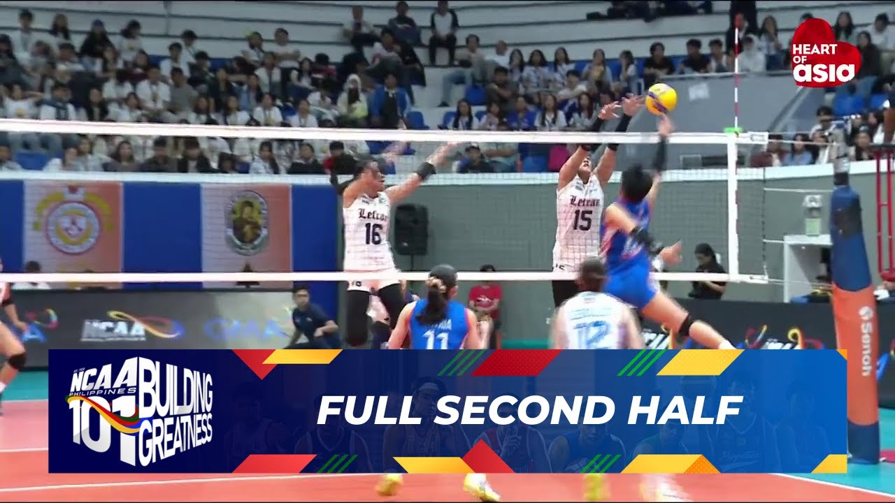 FULL SECOND HALF - Arellano Lady Chiefs vs Letran Lady Knights | NCAA Season 101