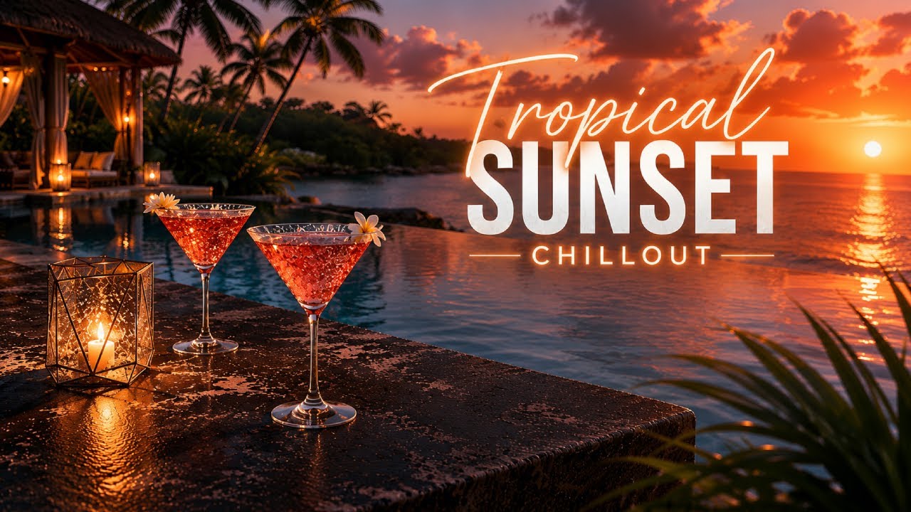 Luxury Tropical Sunset Lounge ~ Paradise Escape Chillout Mix 2026