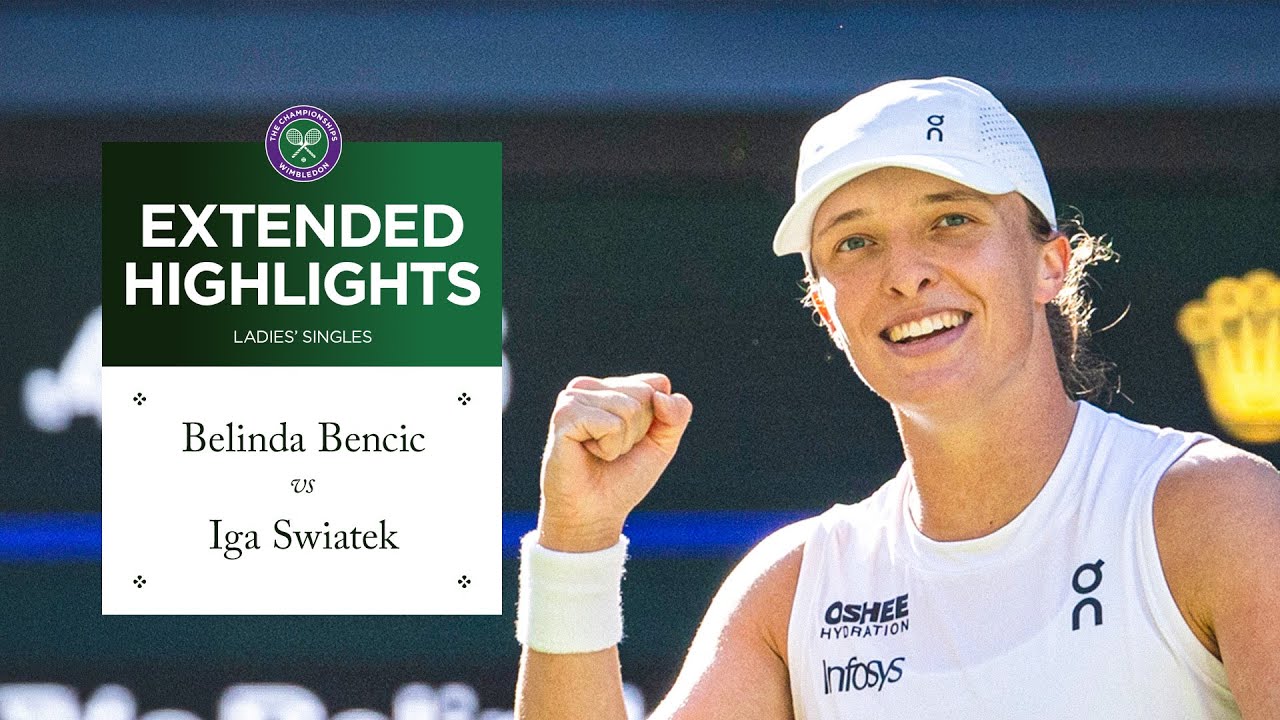 Utter DOMINANCE | Belinda Bencic vs Iga Swiatek | Extended Highlights | Wimbledon 2025