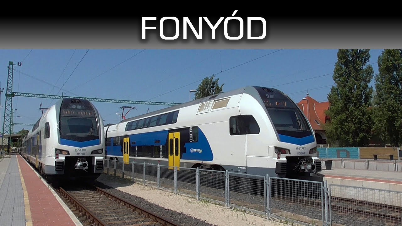 De jó itt látni: Emeletes KISS Motorvonat a Balatonon! | Vonatok Fonyódon 2021