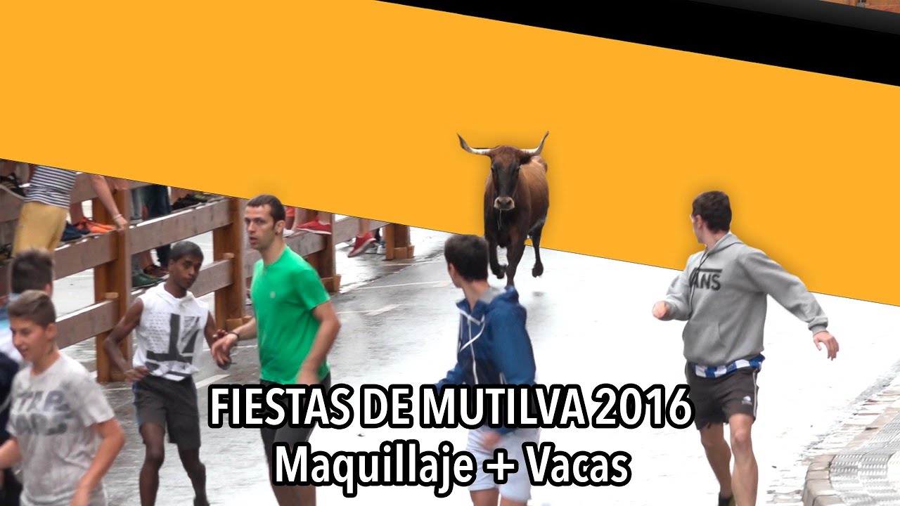 Maquillaje Infantil + Vacas - FIESTAS DE MUTILVA 2016