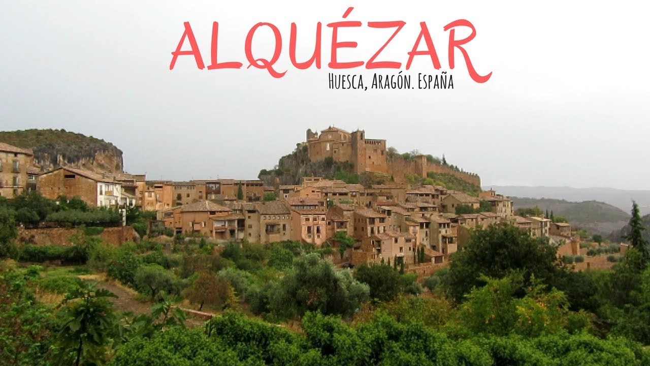 Villa de ALQUÉZAR. Pueblo mágico y medieval de Aragón, #España. | Beautiful villages of Spain.
