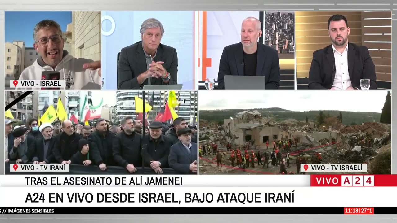 🔴 APARECIÓ EL PRESIDENTE DE IRÁN TRAS LOS ATAQUES