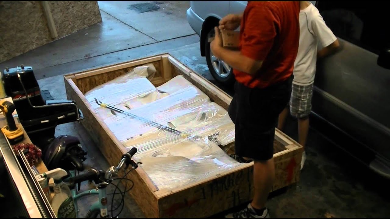 Installation of the swim platform from Swimplatforms.com Part 1