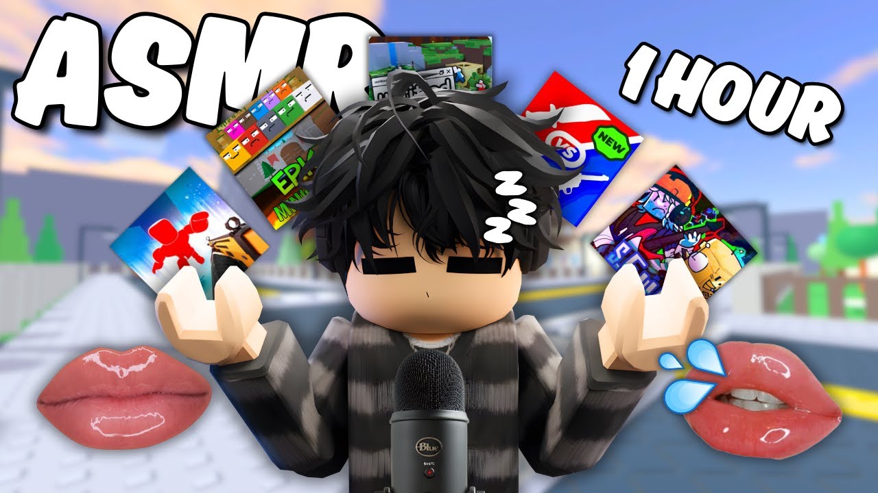 Roblox ASMR ~ ONE HOUR of Mouth Sounds at 100% SENSITIVITY 👄💦