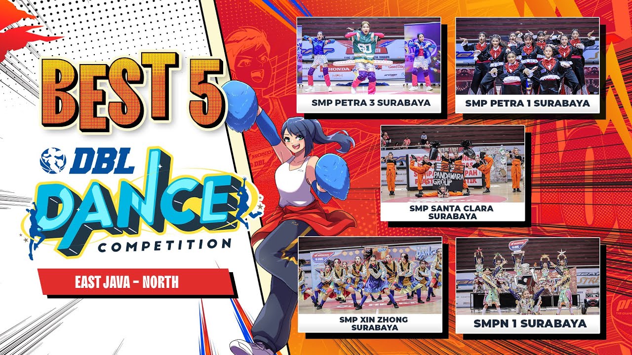 BEST 5 JUNIOR DANCE COMPETITION EAST JAVA - NORTH