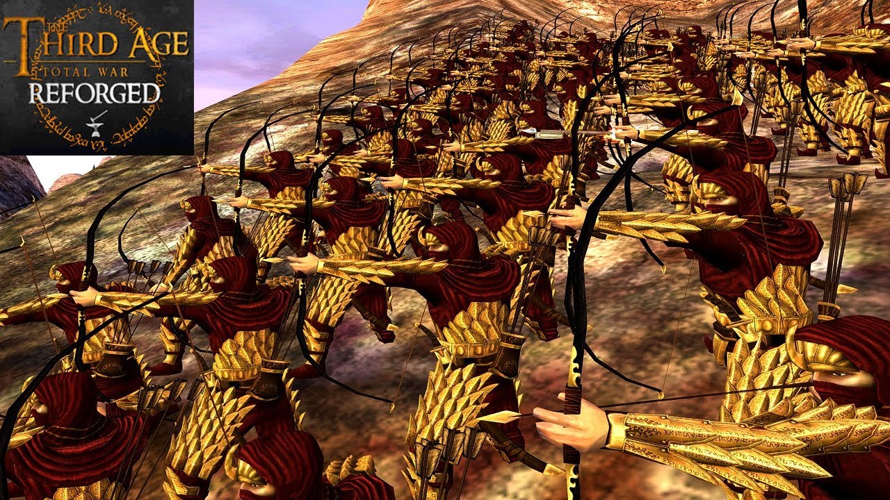 RUMBLE IN THE HITHAGLIR (Mountain Battle) - Third Age: Total War (Reforged)