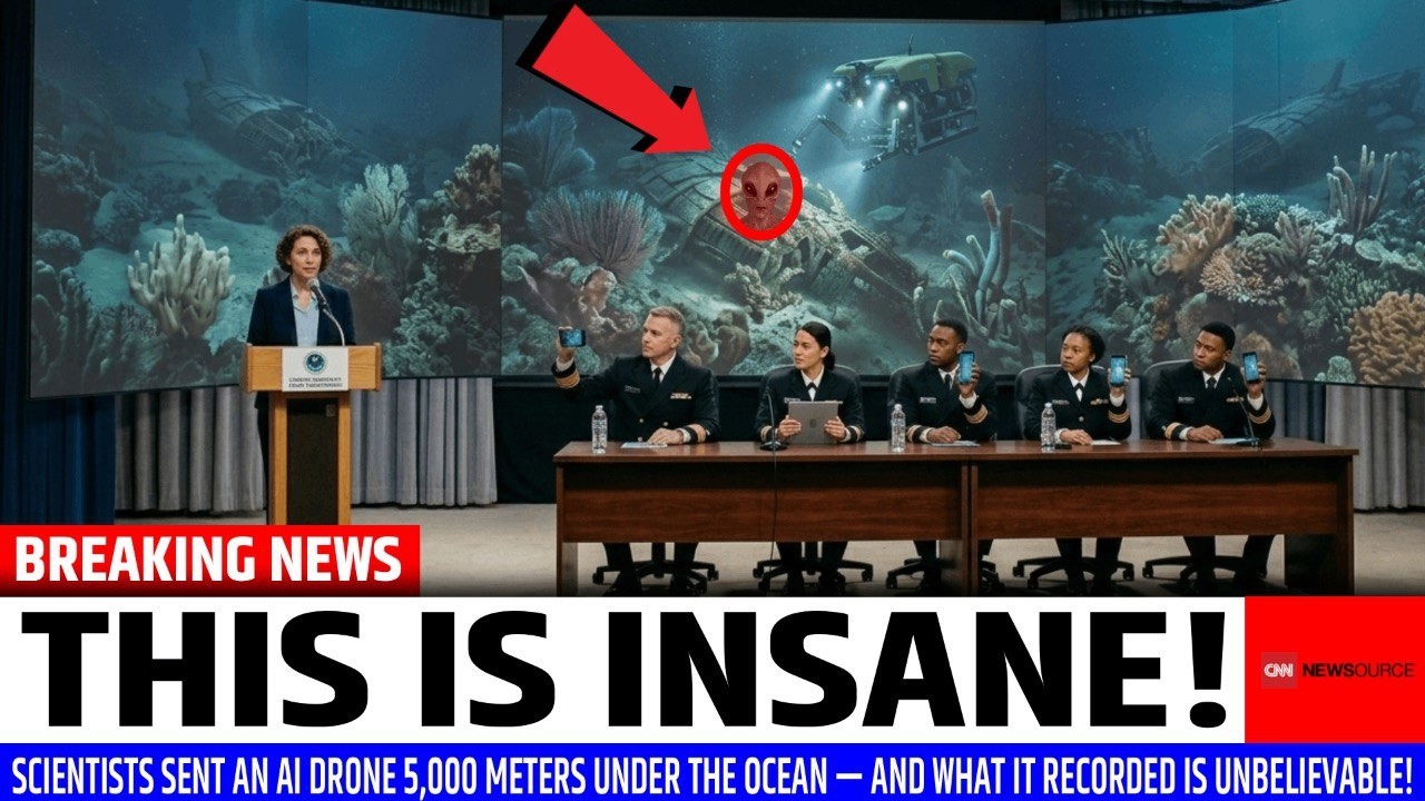 Scientists Sent an AI Drone 5,000 Meters Under the Ocean — And What It Recorded Is Unbelievable!