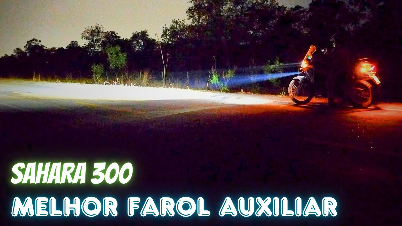 Melhor farol auxiliar/Milha para Sahara 300