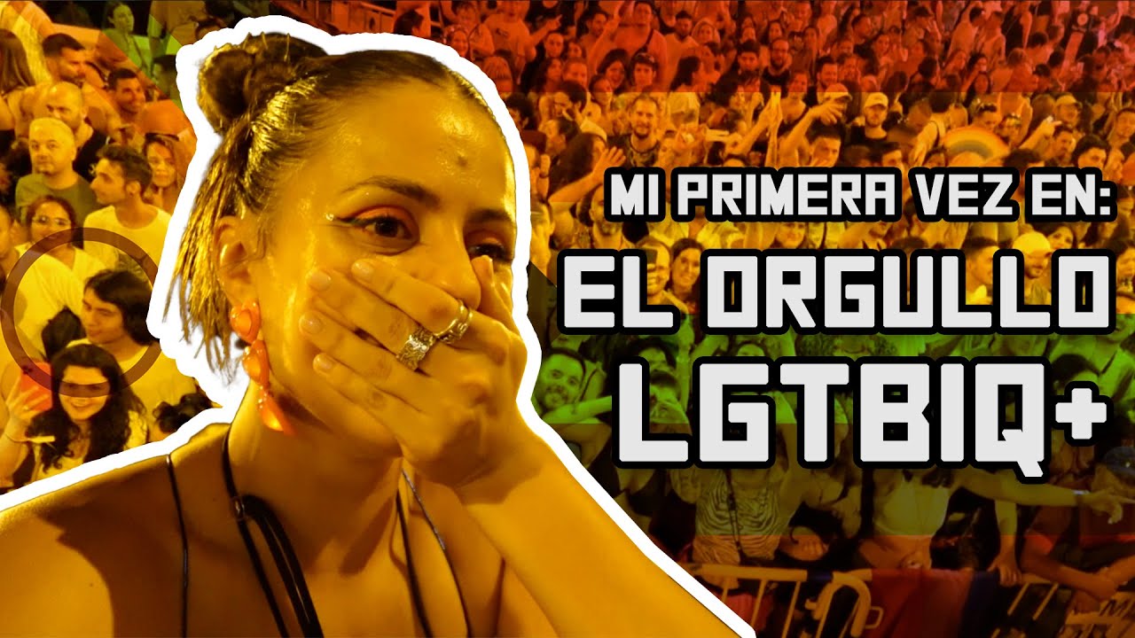 Mi PRIMERA VEZ en el ORGULLO LGTBIQ+ 🏳️‍🌈