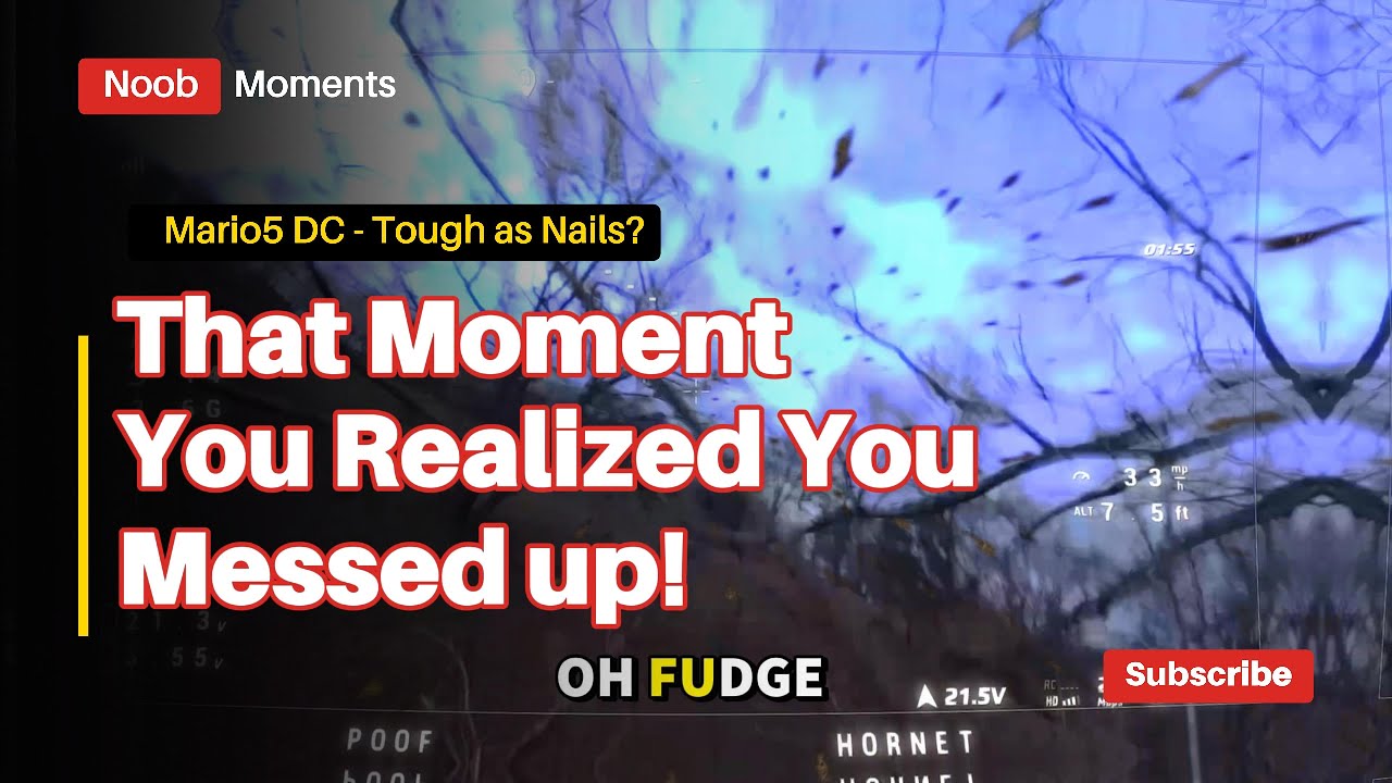 Mario5 “Noob” Moments 😂 | Tough as Nails… or Total Fail?#fpv#mario5#speedybee#fpvfreestyle#fpvlife