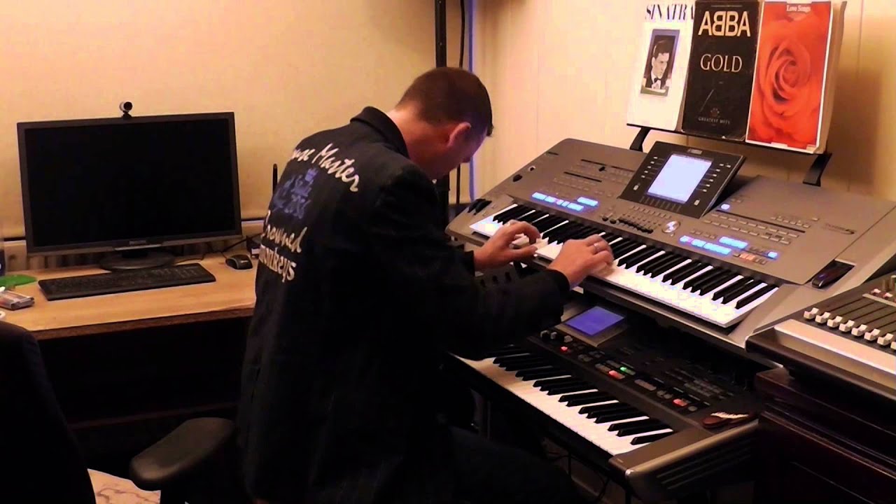 Roland Kaiser - Warum hast du nicht nein gesagt feat. Maite Kelly Yamaha Tyros 5 Roland G70 by Rico
