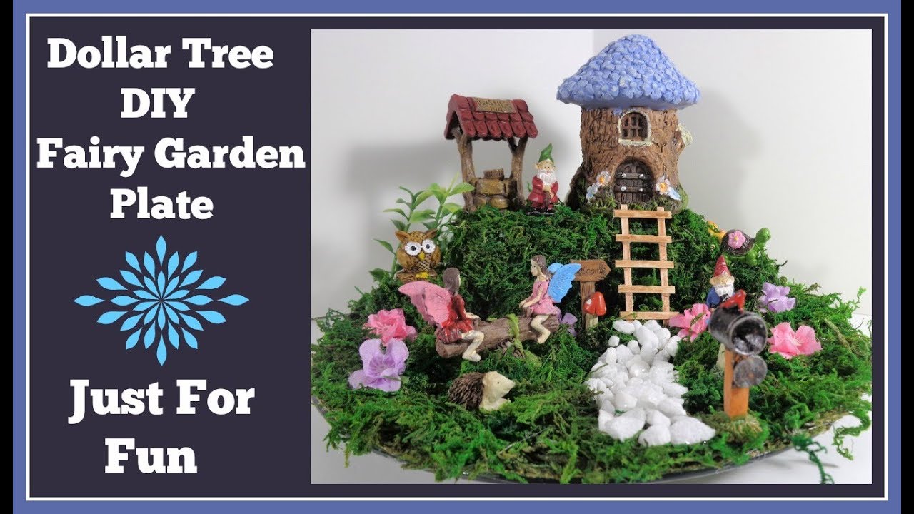 Fairy Garden Diy Dollar Tree 🌸