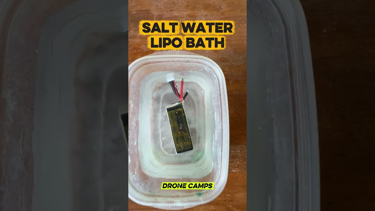 EASY KILL for BAD LIPO Batteries! 🔥 #drone #battery