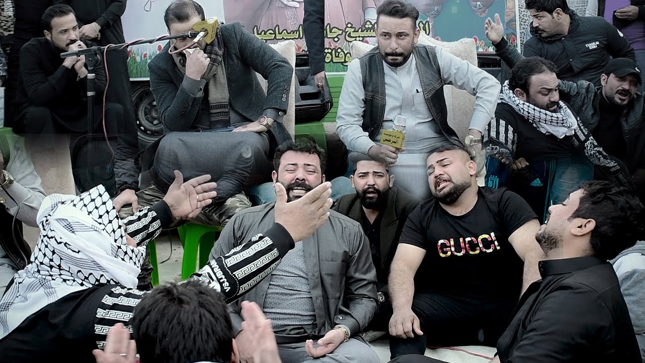 بكاء كاطع المياحي وحسام الكريزي نعي على الاب يكسر الظهر مجلس عزاء الشيخ جاسم الزبيدي