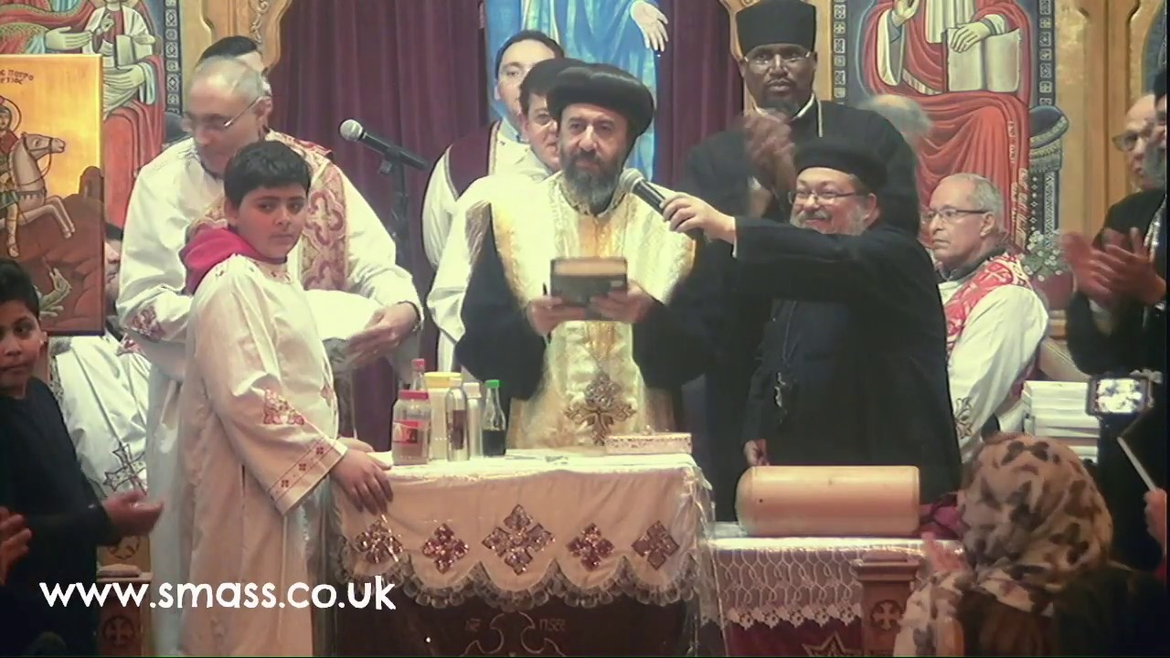 Visit of HG Bishop Angaelos (New Bishop of the London Diocese) & Arrival of the relics of St. George