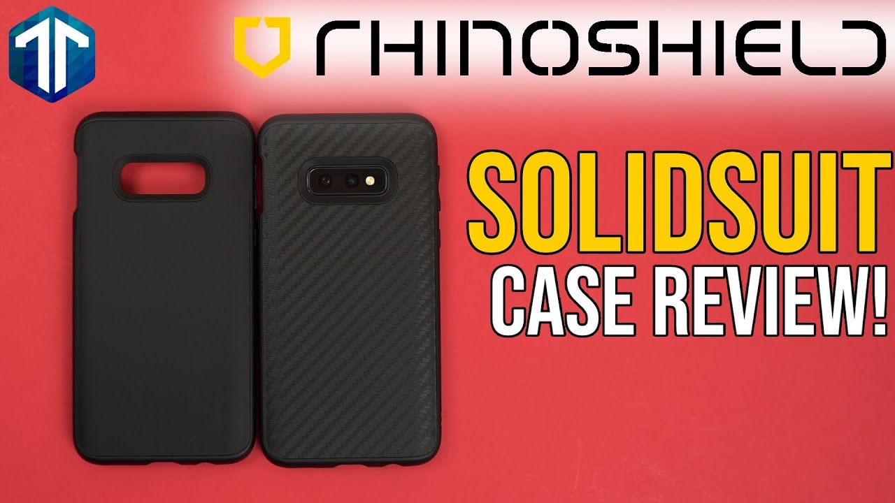Samsung Galaxy S10e Rhinoshield SolidSuit Case Review!
