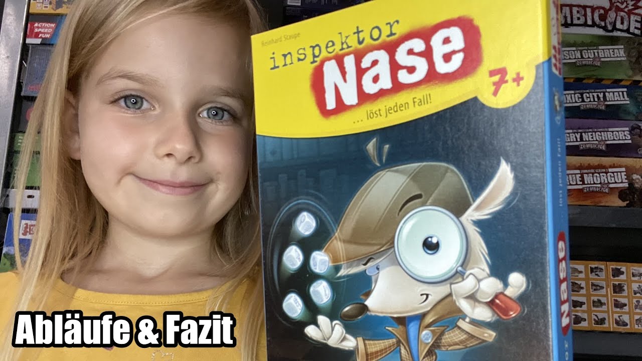 Inspektor Nase (NSV) - ab 7 Jahren - attraktives Spiel und schnell erklärt