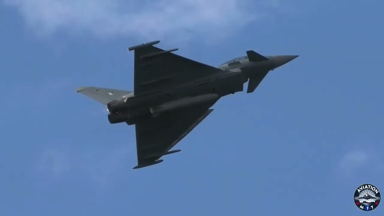 Aviation MT - German Air Force Typhoon - Malta International Airshow 2025