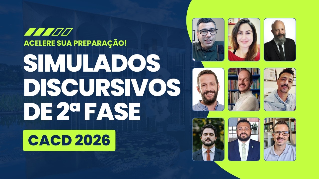 Inscrições abertas para os Simulados Discursivos 2026