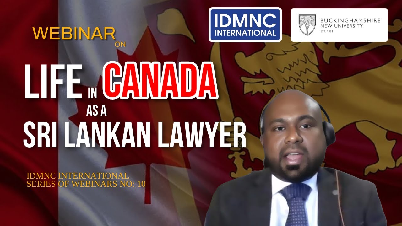 Life in Canada as a Sri Lankan Lawyer