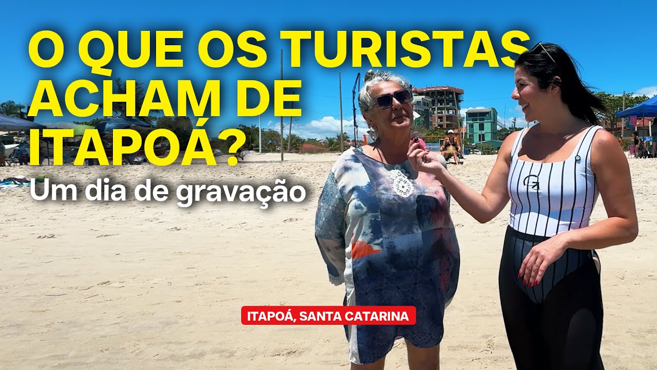 Fomos à Praia em Itapoá Ouvir os Turistas — As Respostas Surpreendem