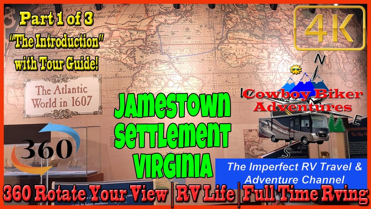 SE 36 Jamestown Settlement Virtual Tour with Tour Guide | The Introduction | Part 1 of 3 Insta360X3