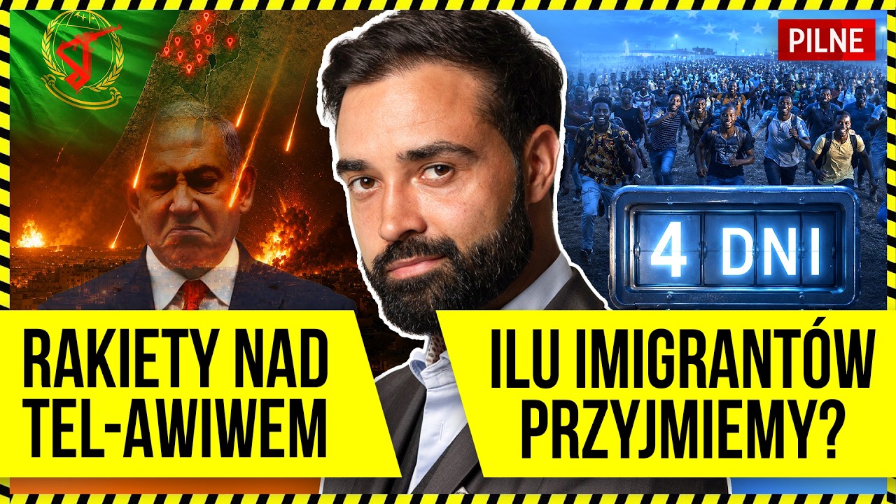 DLACZEGO IRAN ZAATAKOWAŁ IZRAEL? ZA 4 DNI WCHODZI PAKT MIGRACYJNY, POLSKA ZYSKA DYWIZJĘ USA?