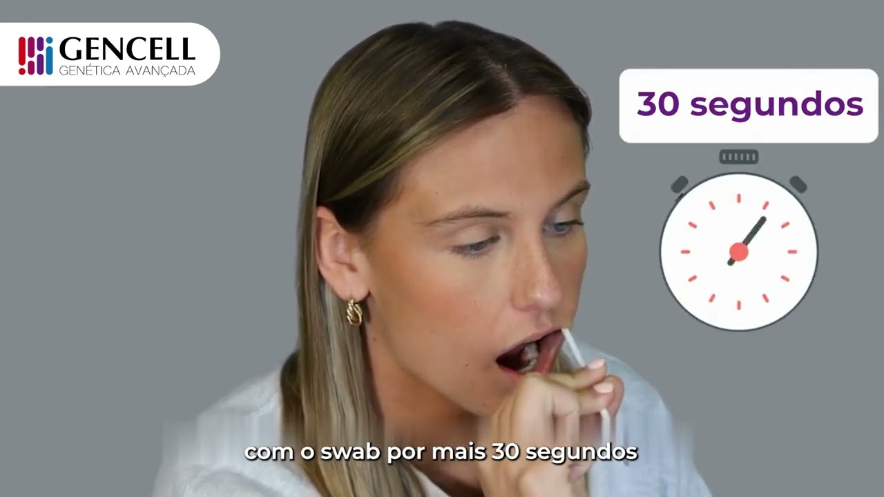 Instruções: Coleta de amostra por swab