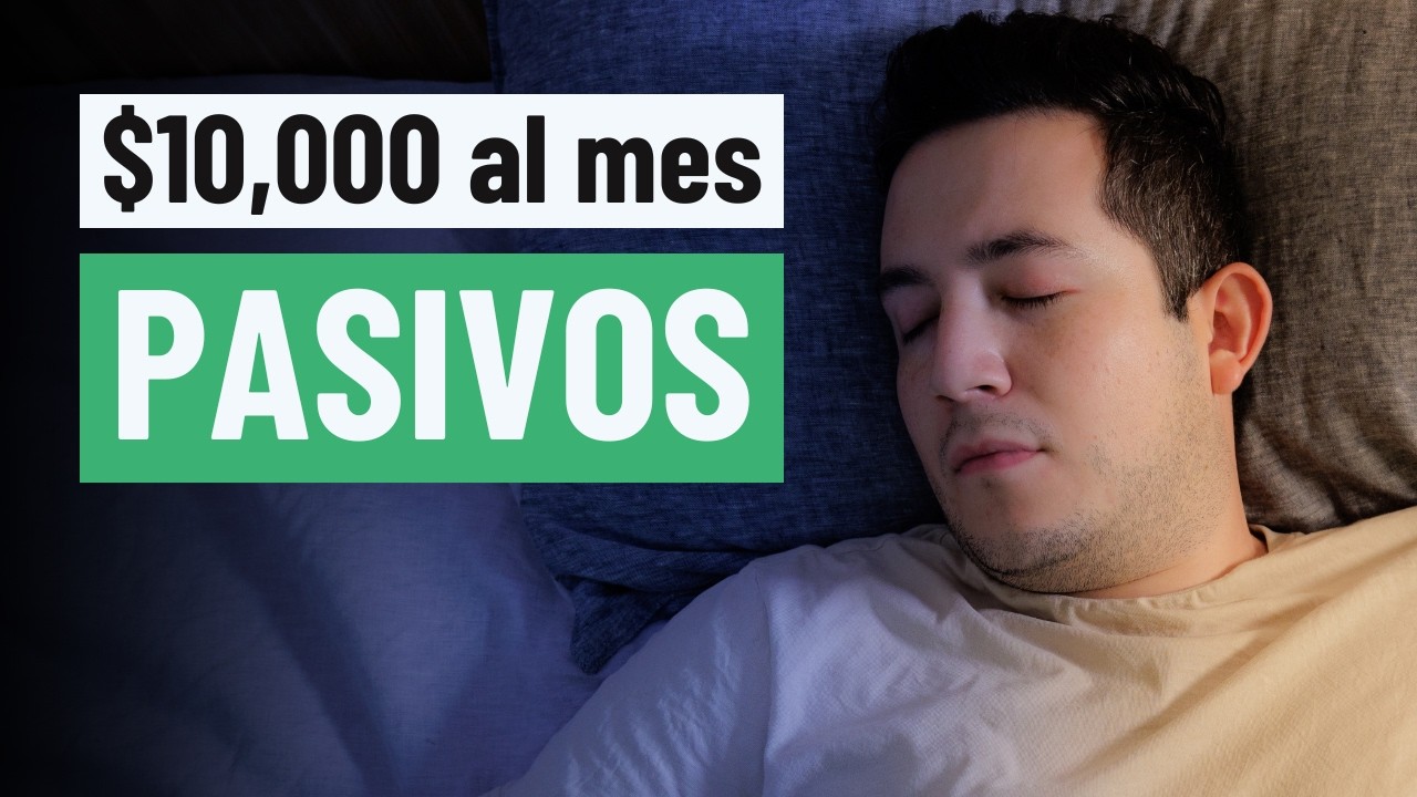 Cómo generar $10,000 al mes de ingresos PASIVOS