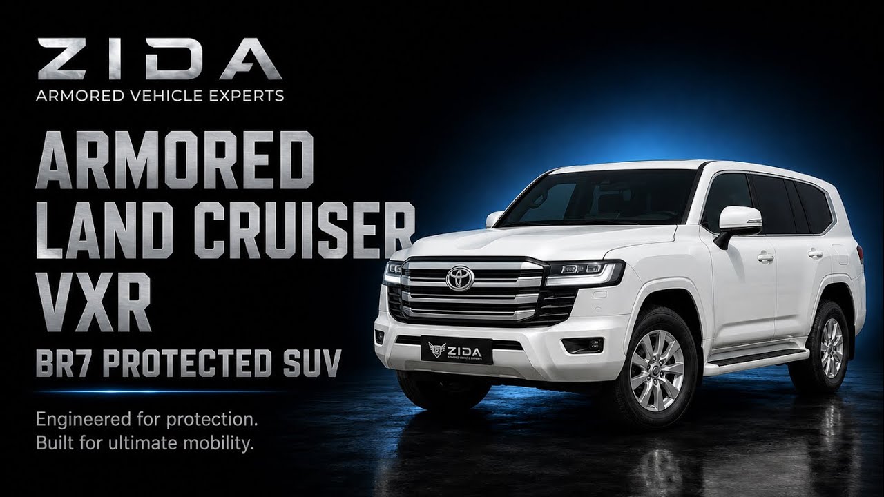 🛡 Landcruiser VXR BR7 with – 360The Iconic SUV, Reinforced with Ultimate Protection.