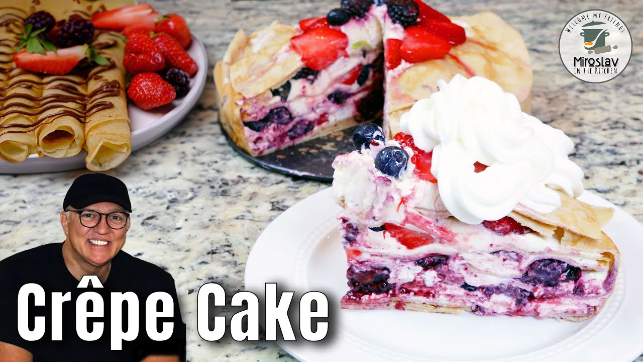 Double the Delight: Classic Crêpes and Crêpe Cake Recipes